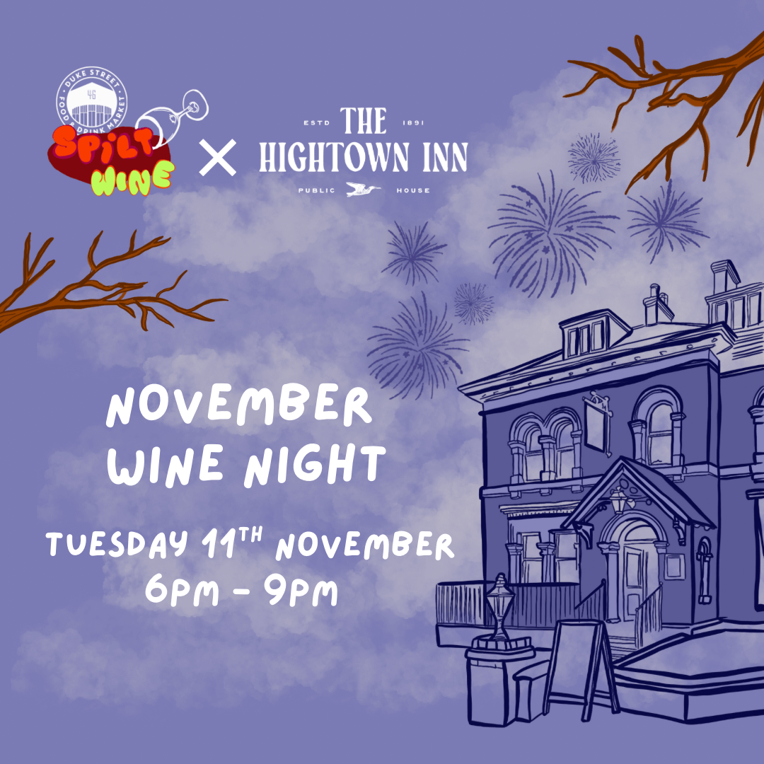 Spilt Wine: November Wine Night